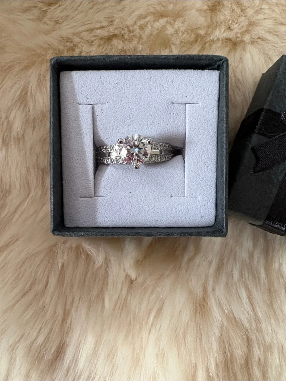 Moissanite Ring